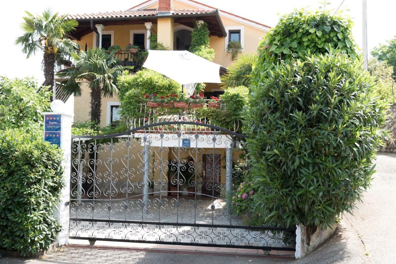 Apartments Villa Zara Ловран Экстерьер фото